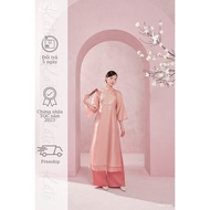 Hac Vu Ao Dai Set - CNY Ao Dai / Modern Ao Dai / Pink Ao Dai / Red Ao Dai