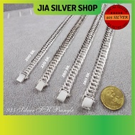 Ready Stock | 925 纯银 男手链 | Original 925 Silver Bracelet Bangle SK For Men | Gelang Tangan Lelaki SK Lipan Perak 925