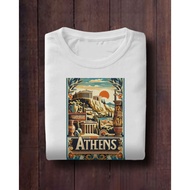 Athens souvenir sublimation shirt adult