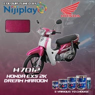 NIJIPLAY H7012 DREAM MAROON * HONDA EX5 2K MOTOR PAINT