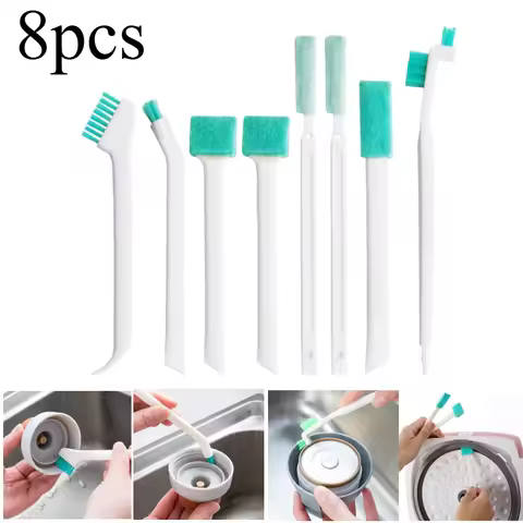 Household Cleaning Brush Set For Bottle Hydroflask Window Crevice Clean