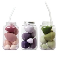 7pcs Beauty Eggs 4 Large 3 Small Super Soft Do Not Eat Powder Super Soft Sponge Eggs Puff Makeup Egg