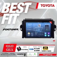 Alpha Coustic เครื่องเสียงระบบแอนดรอย สำหรับรถยนต์ TOYOTA Fortuner 2015-โฉมปัจจุบัน (CPU: 8CORE , RA