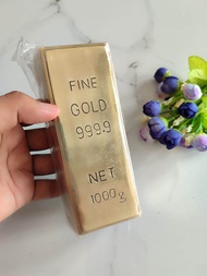 Miniature Emas Batangan / Fine Gold 999.9 / Miniature Emas Batangan 1 kg Asli Kuningan