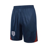 England Blue Short-Sleeved Shirt 2425 New Football Training Clothes Mens Breathable Quick Dry Runnin