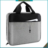 Men Large Bible Cover Bible Carrying Case Bible Book Cover Bible Bag With Handle Tablet Book Storage