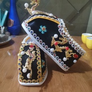 Golden Dragon Shoes Dragon King Shoes Jade Emperor Dragon Shoes Fairy Cloth Shoes Satin Handmade Fai