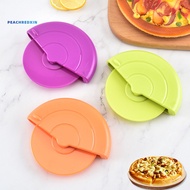 PEK-Labor-saving Anti-shock Rolling Dough Cutter Plastic Pizza Scraper Wheel Roller Cutter Kitchen Gadget