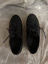 ECCO 女裝黑色皮革波鞋
