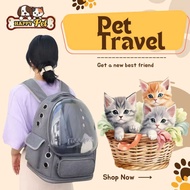 CHN MOORPET SPACE TRAVEL Y)BAG FOR PET (GREY)
