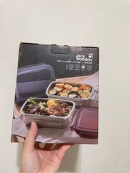 全新！JackWoIfskin 飛狼Camp野趣#316不銹鋼二入保鮮盒 不銹鋼餐盒