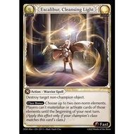 Excalibur, Cleansing Light | DOA Alter - 259 - R | Action — Warrior Spell [GATCG SINGLES]