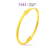 TAKA Jewellery 916 Gold Classic Bangle