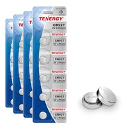 Tenergy CR927 3V Lithium Button Cell Battery, for Watches, Temperature Sensors, Smart Water Bottles,