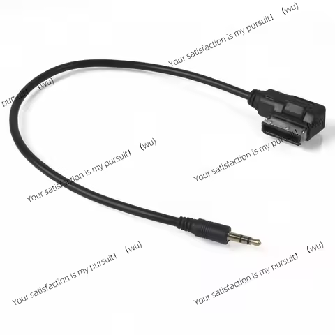 AUX Cable Music MDI MMI AMI to 3.5mm MP3 Audio Adapter For AUDI A3 A4 A5 A6 Q5 Q7 For VW Golf MK5 RC