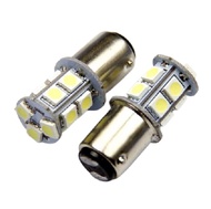 Lampu Rem LED Bayonet SMD 5050 13 Titik Mata Strobo Flash 1157 Putar VINYX Mundur Motor Mobil