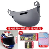 เลนส์กันลม ARAI RX7X NEO XD ASTRO-GX เลนส์กันลมแบบเปลี่ยนสีสำหรับกันลมแบบแข่งขัน ชิ้นส่วนอะไหล่ อุปก