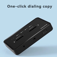 M.2 NVMe/ Sata Duplicator Dual-Bay Offline Clone 20Gbps NVME Docking Station One-Key Offline Clone S