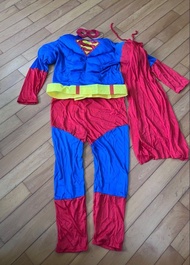 成人萬聖節cosplay Superman 超人肌肉服裝