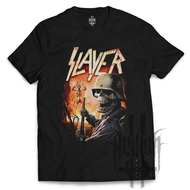 PREMIUM Kaos Bootleg Slayer NAZI ARMY Tshirt Band Distro