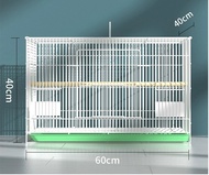 Lồng chim sơn tĩnh điện kích thước 60x40x40 dành cho chim cảnh chào mào vẹt yến phụng lo