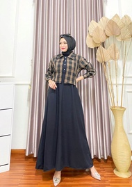 bisa cod -bayar d tempat JILBRAVE WENDY gamis muslim dress fashion anak muda terbaru termurah terlar