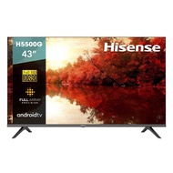 Hisense 43-Inch 43H5500G Full HD Smart Android TV with Voice Remote (2020 Model)