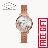 Fossil Watch ES4534 Jacqueline Three-Hand Rose Gold-Tone Stainless Steel Ladies Watch