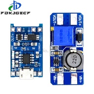 Micro USB 5V 1A 18650 TP4056 Lithium Battery Charger Module Charging Board With Protection + MT3608 2A DC-DC Step Up Converter