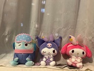 Sanrio 睡衣系列 醜魚 水怪 Kuromi Melody