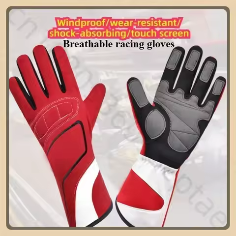 Hot Sales F1 Auto Car Karting Gloves Breathable Motorcross Racing Gloves Silicone Non-Slip Men Go Ka