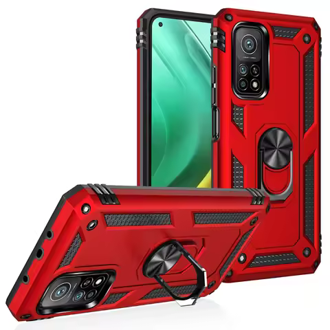 shockproof case for Xiaomi Mi 10T pro case cover ring holder magnet armor impact bumper for Xiaomi M
