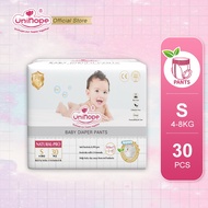 Unihope Natural Pro Baby Diapers Pants Ultra Thin Skin Friendly S (30 Pcs)