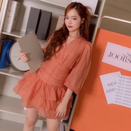 #JBS2322 Elysia dress มินิเดรสแขนยาว