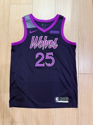 Timberwolves 木狼 Derrick rose city edition swingman jersey