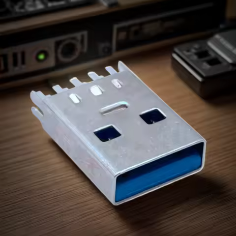 USB 3.0 A Type Male Plug Connector High-speed Data Transmission USB 3.0 Jack Charging Socket Solderi