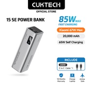 【3C  Certification】CUKTECH 85W Fast Charging 20000mAh Powerbank Xiaomi 67W Max Samsung 45W iP16/15/1