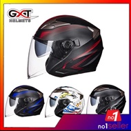 GXT708 Double Lens Motorcycle Helmet Half Helmet Topi Keledar