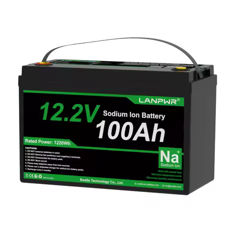 Sodium-ion Batteries 12V 24V 36V 50Ah 100Ah 200Ah Sodium Ion Battery IP65 Marine Car Natrium Sodium 