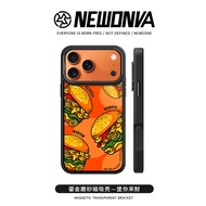 [Unique Design] New Zone Original Fortune Fort Gilt Suitable for Apple 17/16/15/14iPhon Magnetic Hua