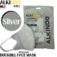 ALKINDO Careion Headloop Earloop Duckbill 3D Adult Face Mask Hijab 10pcs / 50pcs Duckbill Face Mask 