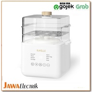 Ravelle Digital Electric Slow Cooker And Steamer 1 Ltr - Multifunctional Electric Pot