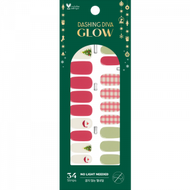 DASHING DIVA - Glow 聖誕來了 (無需照燈) 凝膠美甲指甲貼片 (WMA063)