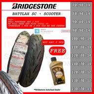 TYRE SCOOTER BRIDGESTONE BATTLAX SC 70/90-14,80/90-14,110/80-14,120/80-14,120/70-12,130/70-12,130/70