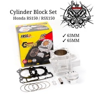Fasstek ECO racing Cylinder Block Kit Set Blok Racing Honda RS150 RSX150 62MM 70MM 72MM