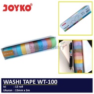 ing Tape Pastel Set isi 12pcs Washi WT-100