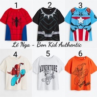 Genuine MARVEL_HM US/JAPAN boys' t-shirts sizes 1.5-2y, 2-4y, 4-6y, 6-8y, 8-10y