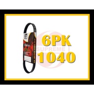 S2U Gaido Fan Belt Toyota Harrier Estima 3.0 Air Cond Alternator Power Steering Belt 6PK1040 6PK1045