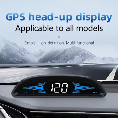 NEW GPS HUD G2 Display Speedometer Plug & Play Lift Distance Head Up Display for All Cars