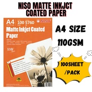 NISO/ASTAR A4 Glossy / Matte / Sticker Photo Paper 110GSM/135GSM/150GSM/180GSM/210GSM/230GSM (PRICE 